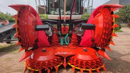 Why are row-independent (rotary) corn headers advantageous?