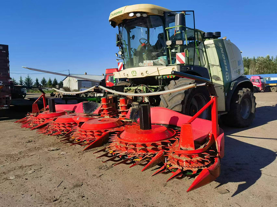 Xinwanda XWD-475 Forage Harvester Header Mounted on KRONE Forage Harvester Operation Guide