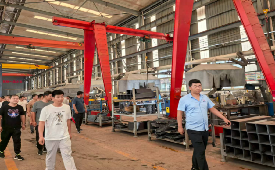 Tangshan Agricultural machinery operators visit Xinwanda